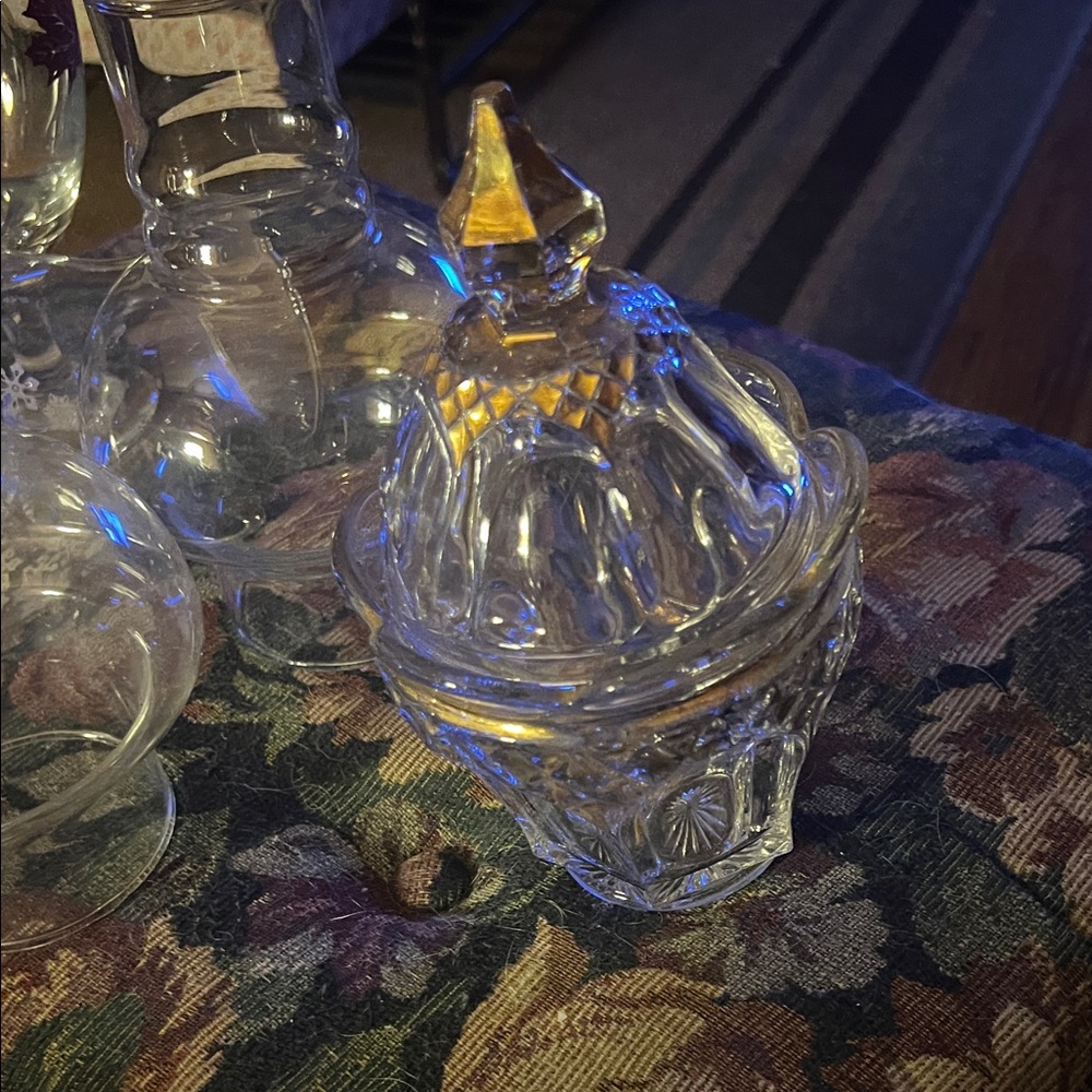 Elegant Glass Jar with Lid